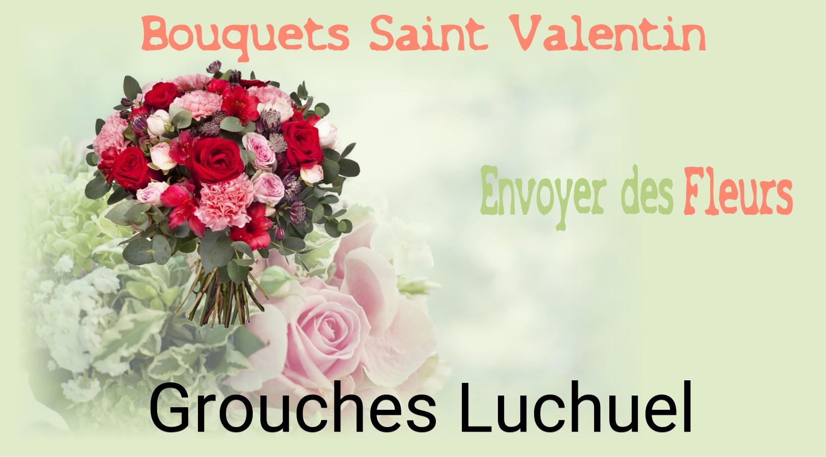 Roses de Saint-Valentin livrées à Grouches-Luchuel